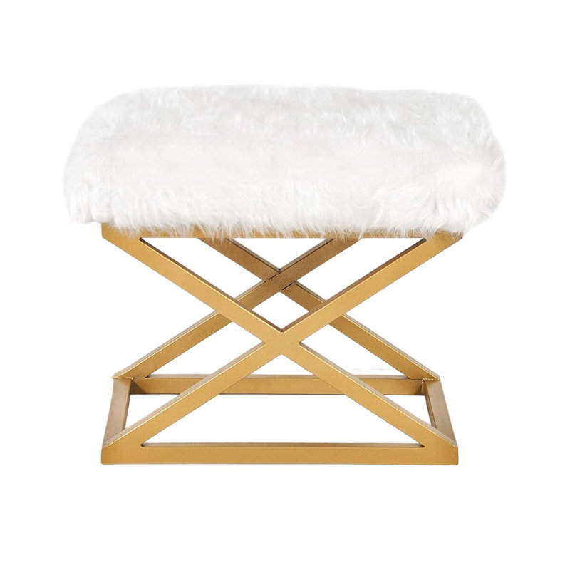 Pouf, Blanc