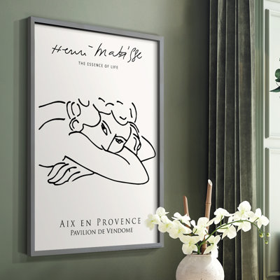Matisse LXVI Framed Print - Solid Wood