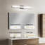 Maxim 52006BK Sleek 36-Inch Black LED Vanity Light – Modern, Dimmable, Perfect for Bathrooms