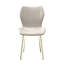 Pulcherie. Chaise parsons en velours rembourrée-1536748113-1536748112