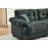 Pleated Chenille Three-Seater Sofa-1569624492