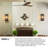Swell 80" Indoor/Outdoor Smart Wooden Ceiling Fan with Remote-58550302-58550303