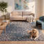 Tapis moderne moucheté à motif mosaïque abstrait, de couleur étain, turquoise, beige, gris, brun et blanc. Lavable à la machine, antidérapant, à poils courts, pour l'intérieur et l'extérieur, adapté aux animaux domestiques. Convient au salon, à la chambre à coucher, à la salle à manger, à l'entrée, au corridor ou au bureau.-43610257