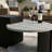 42In Propane Fire Pit Table 50000 BTU, Auto Shut-Off, Hidden Tank, Woodgrain Finish