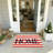 20 X 32 inch Independence Day Red White Striped HOME Print Entryway Doormat