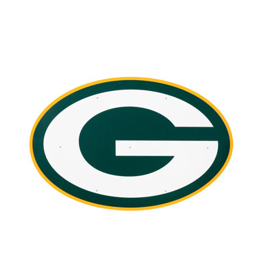 Art mural en métal Green Bay Packers