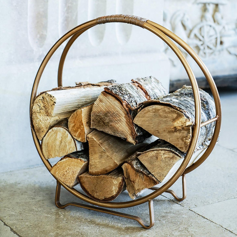Eimear 21cm W x 44cm D Round Log Storage