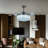 Amaan 42'' Ceiling Fan with LED Lights