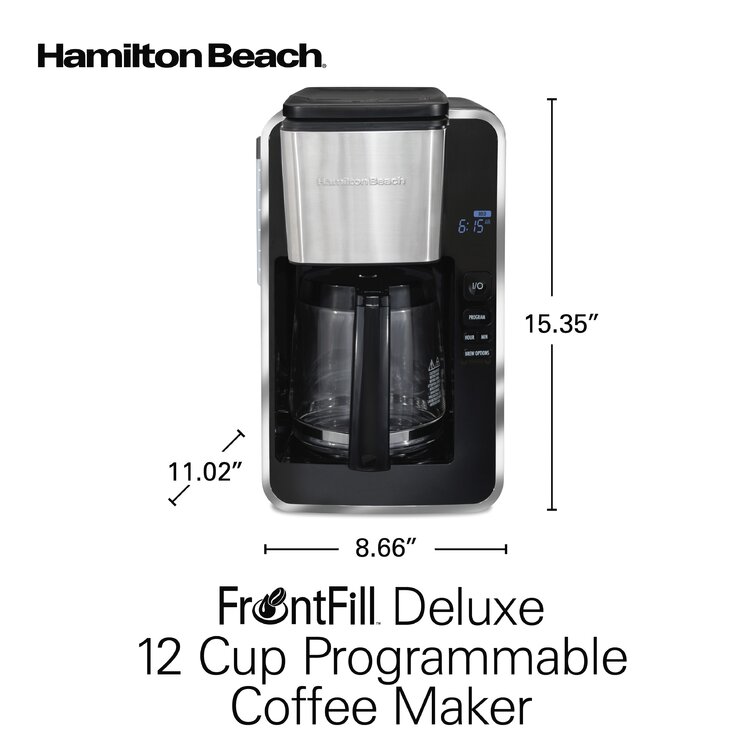 Hamilton Beach No 12-Cup Programmable Coffee Maker