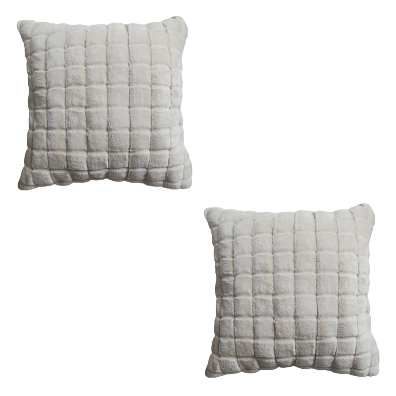 Aarvik Square Cushion, Cream