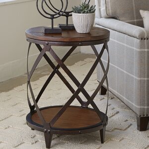 Williston Forge Flintwood Solid Wood End Table & Reviews | Wayfair