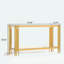 Console et miroir en verre trempé double couche supérieure et inférieure-557004497-557004496-557004500