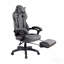 Fauteuil de direction entièrement inclinable avec repose-pieds Gaming