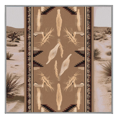  Tapis lavable Tumbleweed Trails Southwestern