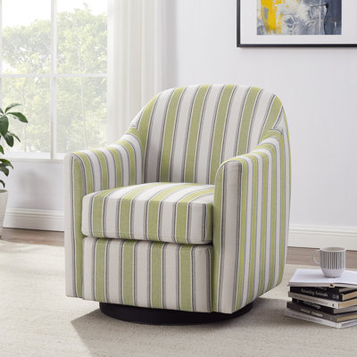 29.92In Linend Fabric Swivel Accent Chair