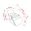 Chaise berçante pliante, chaise berçante rembourrée-558483942
