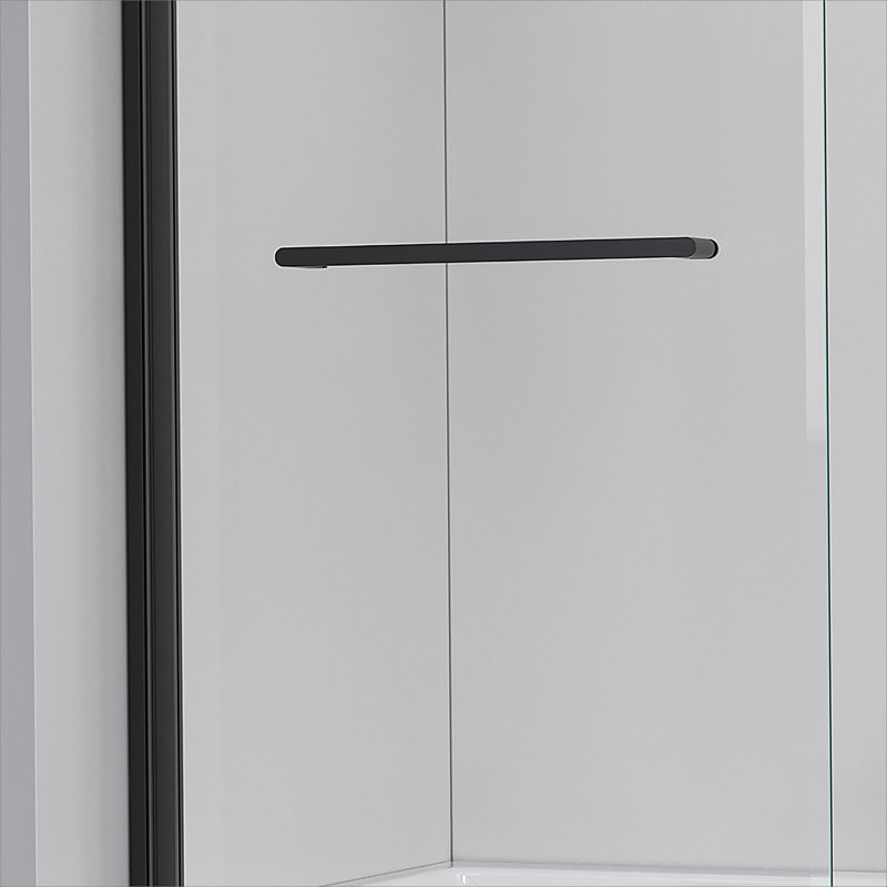 Portes de douche pliantes sans cadre, porte en verre trempé, porte de baignoire pivotante pour salle de bain pour baignoire