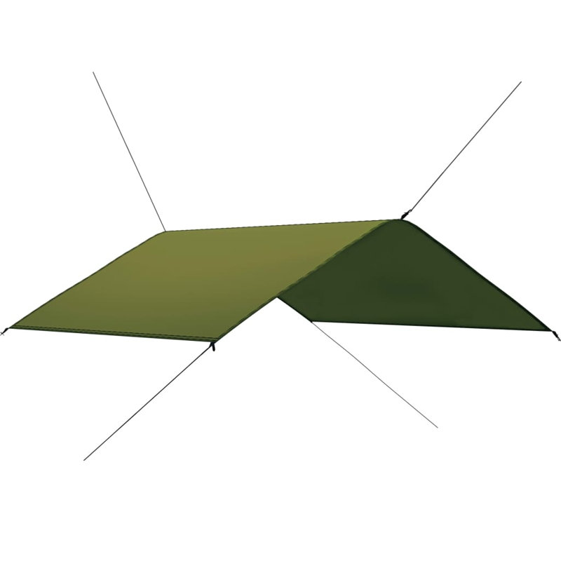 Rhoton 2.85m x 3m Rectangular Shade Sail, Green