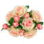 Toucher les tiges artificielles roses-86731889