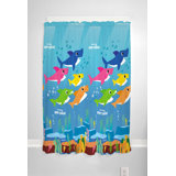 Polyester Semi Sheer Curtains / Drapes Pair