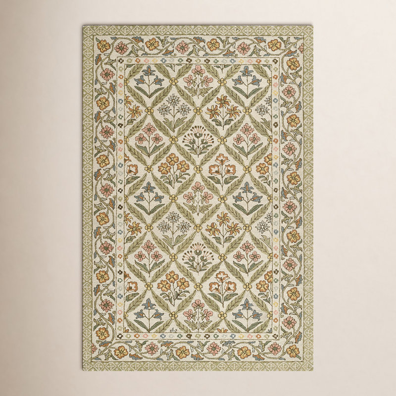 Cotswold Wool Oriental Area Rug, Rectangle 2' x 3'