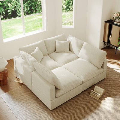 Canapé modulaire à 4 places Howell Howell