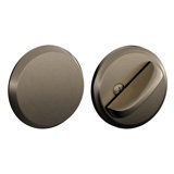 One-Sided Deadbolt Thumbturn with Exterior Plate