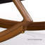 Chaise berçante élégante et stable