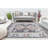 Celestia Tribal Baltic Gray Area Rug-1442002886