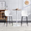 Tabouret de comptoir blanc Meztli