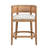 Oech Rubberwood Upholstered Bar Stools-112771097-112771095