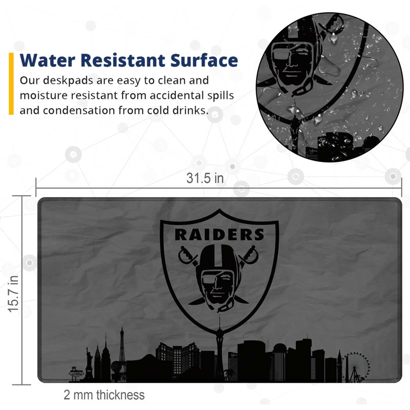 Large Mouse Pad Desk Mat For Home Office, Gaming Mousepad Extended Desk Pad - Computer Keyboard Mouse Mat With Non-Slip Base And Stitched Edge Office Desk Organizers And Accessories