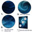 Provencher - spirales abstraites, impressions sur toile-95908863-95908862