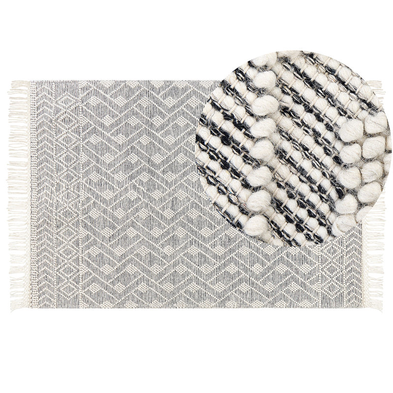 Ovilla Geometric Hand Woven 160cm X 230cm Area Rug