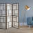 SG-292 Geometric Harmony 3-Panel Room Divider