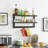 Presidio 5 - Hook Wall Mounted Coat Rack with Storage in White-1328447259