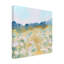 "Champ de fleurs d'ocre II" sur toile-98248707