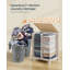 Rolling Laundry Hamper with Handles-1206909640