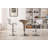 Leopoldo Swivel Upholstered Adjustable with Metal Frame-1273325873