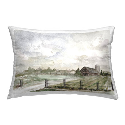 Coussin Rustic Barn & Fence