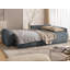 Puffy 4 Seater Corner Sofa with Storage-136114180-136114181