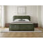 Lit plateforme tapissier Enfield - Vert mousse - Grand-1857597853-1857597842