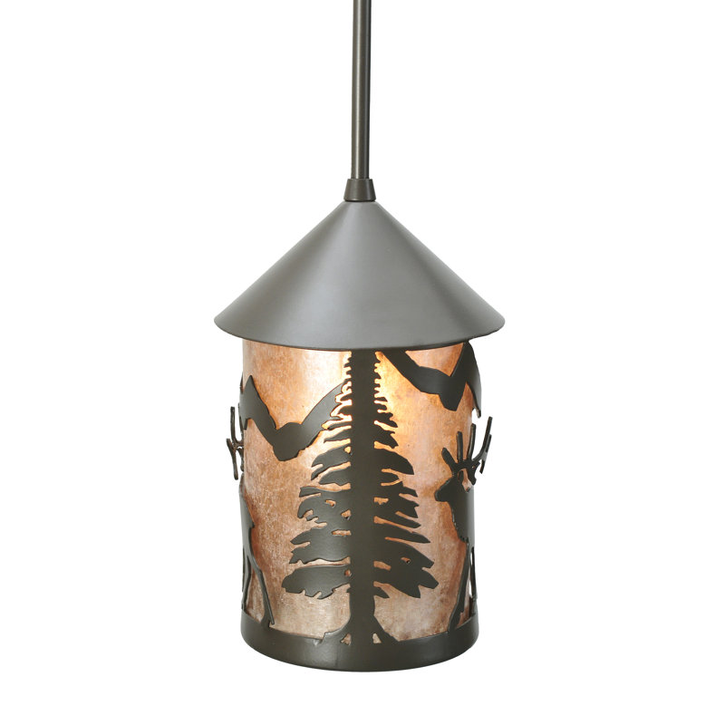 Luminaire suspendu cylindrique 1 lumières