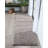 Berte Modern Solid Beige/Grey Textured Shag Rug-64594354