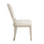 Ensemble de 2 chaises de salle à manger contemporaines en chêne avec revêtement en chêne clair