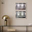 «Glamour Parisian Night Duo Shadowbox Print Glam» par Art Remedy, cadre blond, 45 x 30-1107985078-1107985076