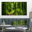 « green », ensemble de 5 reproductions d’art mural sur toile tendue
