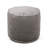 Shimon Cylinder Pouf,  Pewter Gray-526672452