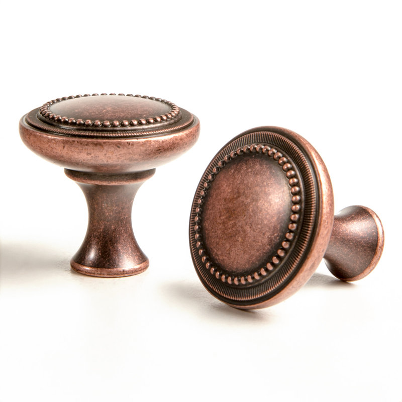 1 1/3" Mushroom Knob, Champagne Brown