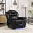 Home Theater Seating Manual Recliner Chair With LED Light Strip For Living Room-1126974587